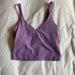 Lululemon align tank top in purple! Size 4